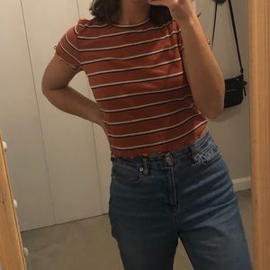 American eagle cropped t shirt